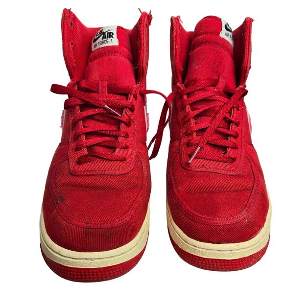 Nike Red - E U Air - Air Force 1 - Hi Top -Lace up - US 11 UK 10 EUR 45 CM 29 main image 10